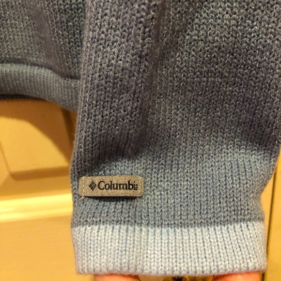 Columbia Snowflake Lotsa Loft Turtleneck Sweater Size M - Picture 4 of 7